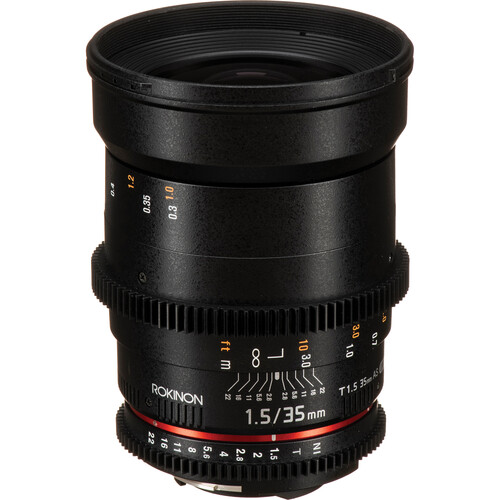 Rokinon 35mm T1.5 Cine DS Lens for Nikon F Mount