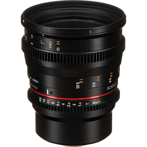 Rokinon 50mm T1.5 AS UMC Cine DS Lens for Micro Four Thirds