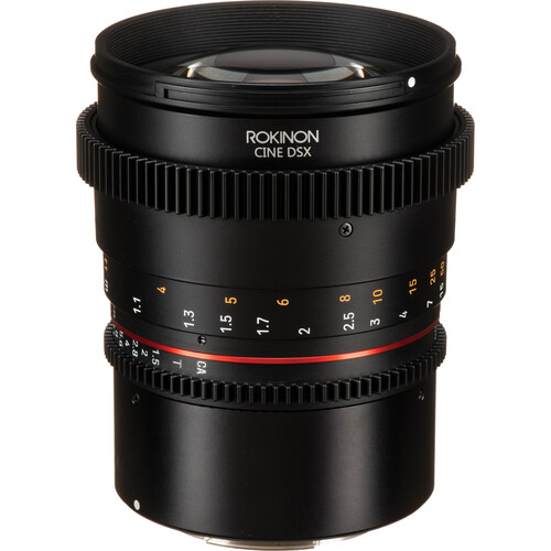 Rokinon 85mm T1.5 DSX High-Speed Cine Lens (RF Mount)