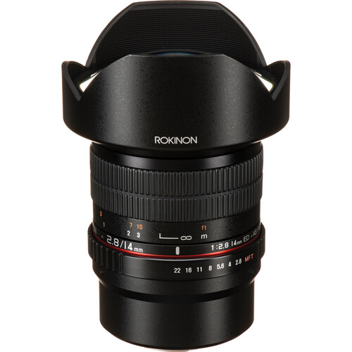 Rokinon 14mm f/2.8 ED AS IF UMC Lens for Micro Four Thirds Mount