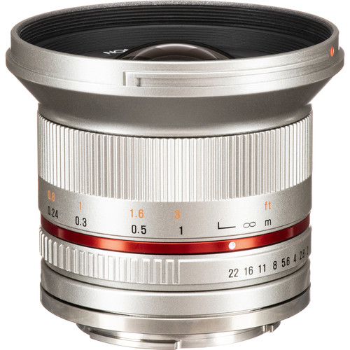Rokinon 12mm f/2.0 NCS CS Lens for Sony E-Mount (Silver)