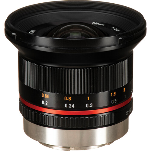 Rokinon 12mm f/2.0 NCS CS Lens for Fujifilm X Mount (Black)