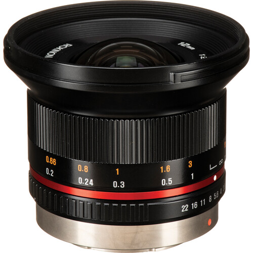 Rokinon 12mm f/2.0 NCS CS Lens for Micro Four Thirds Mount (Black)