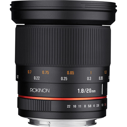 Rokinon 20mm f/1.8 ED AS UMC Lens for Micro Four Thirds