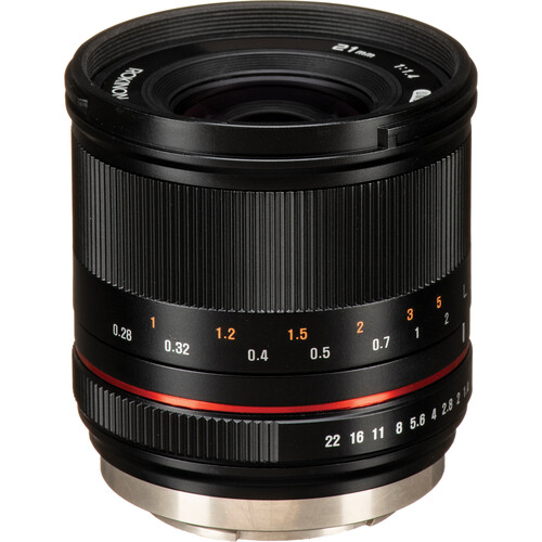 Rokinon 21mm f/1.4 Lens for Fujifilm X (Black)