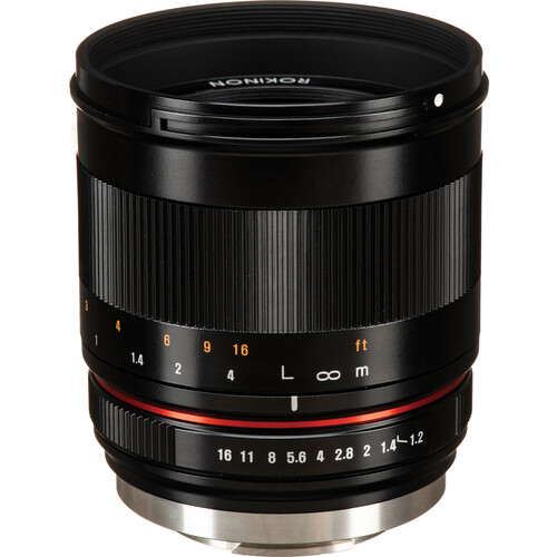 Rokinon 50mm f/1.2 Lens for Fujifilm X (Black)