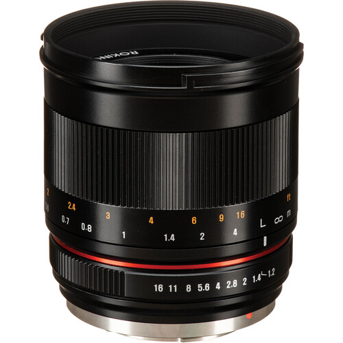 Rokinon 50mm f/1.2 Lens for Micro Four Thirds (Black)