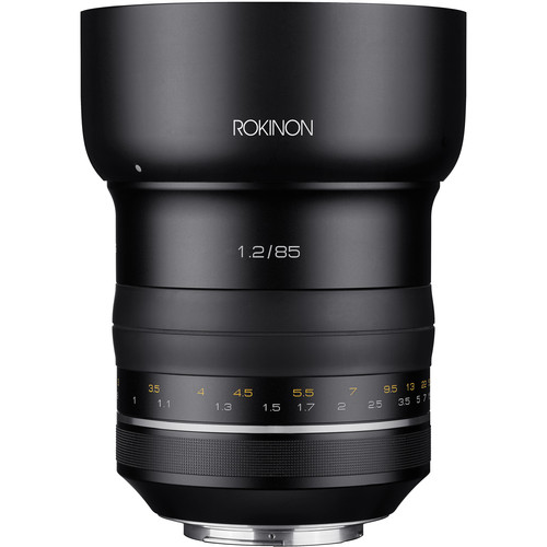 Rokinon SP 85mm f/1.2 Lens for Canon EF