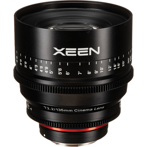 Rokinon Xeen 135mm T2.2 Lens with Canon EF Mount