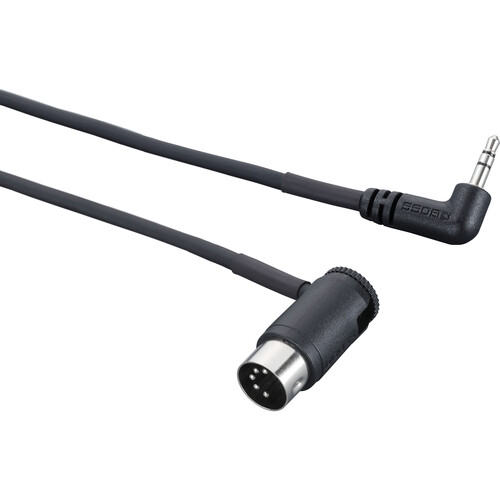 BOSS BMIDI-1-35 3.5mm TRS to MIDI 5-Pin DIN Cable (1')