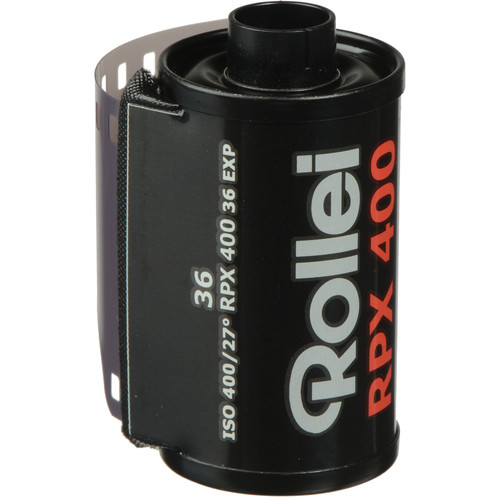 Rollei RPX 400 Black and White Negative Film (35mm Roll Film 36 Exposures)