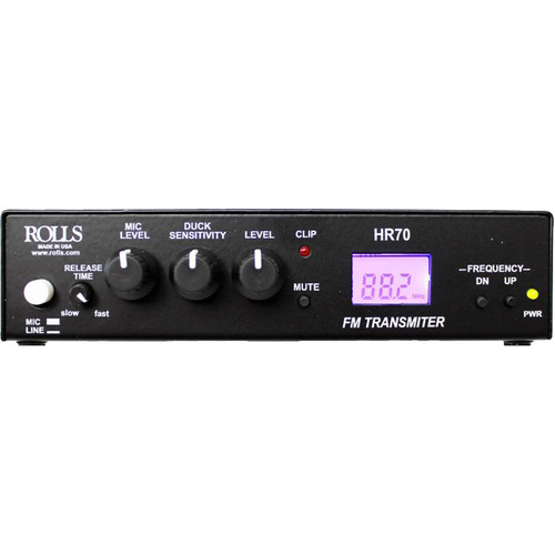 ROLLS HR70 FM DIGITAL TRANSMITTER (87.5