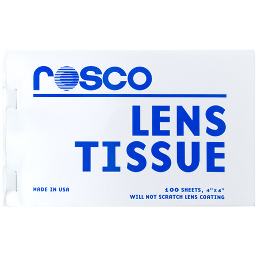 Rosco Lens Tissue Pad (100 Sheets 4 x 6
