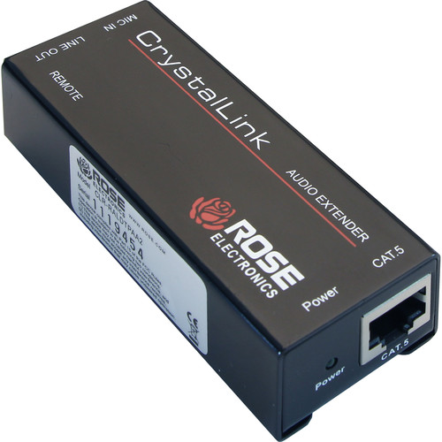 Rose Electronics CrystalLink Stereo Audio over Cat5 CLKALDTPAA2