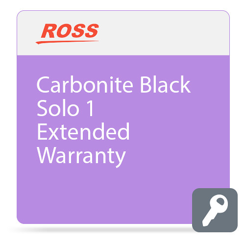 ross carbonite black solo