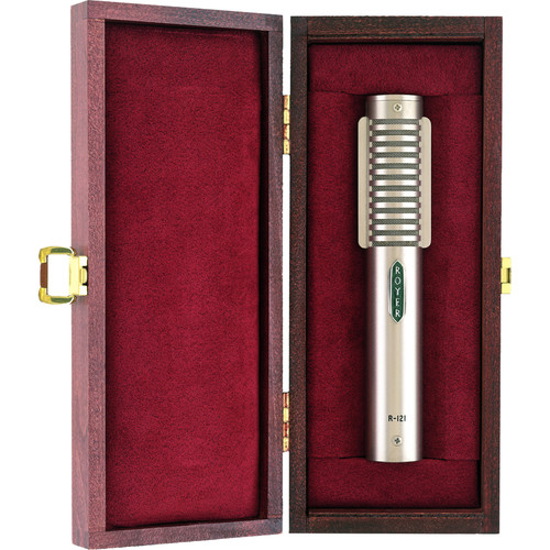 Royer Labs Wooden Microphone Box for R121 Ribbon Mic MICBOX 1