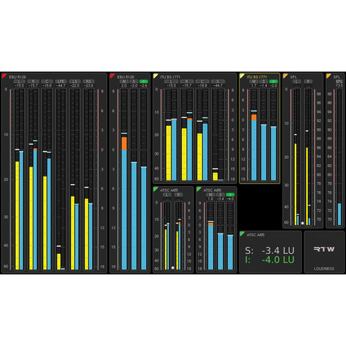 RTW SW20002 Loudness and SPL Display Module
