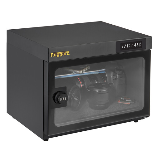 Ruggard EDC-18LT Electronic Dry Cabinet&nbspwith Touchscreen Control (Black 18L)