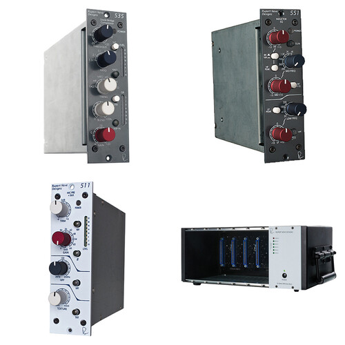 Rupert Neve Designs Channel Strip 500-Series Kit with Preamp EQ Compressor and Rack