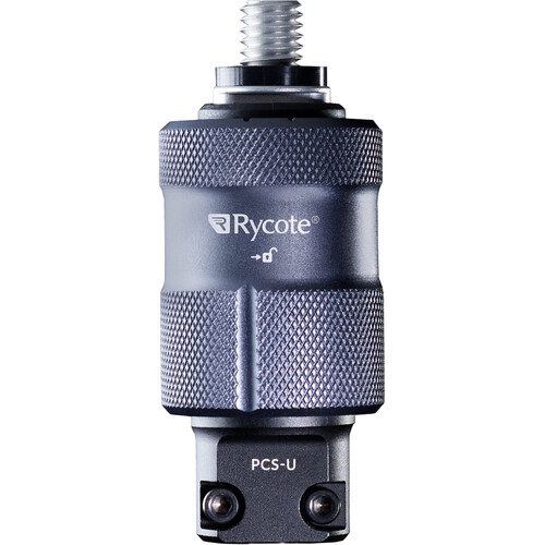 Rycote PCS-Utility Quick-Release Adapter with Utility Socket and 3/8