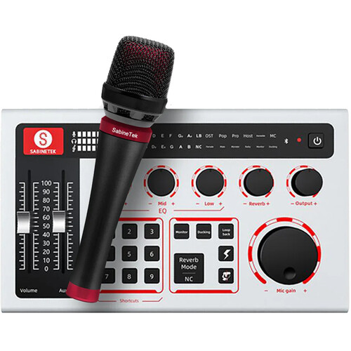 Sabinetek SabineCast Bluetooth Audio Mixer and Sound Board