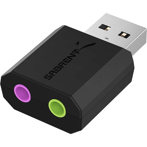 Sabrent AU-MMSA USB Stereo 3D Sound Adap