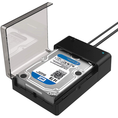 Sabrent 2.5/3.5 SATA HDD/SSD to USB 3.0 Docking Station EC-DFLT Sabrent 2.5/3.5 SATA HDD/SSD to USB 3.0 Docking Station