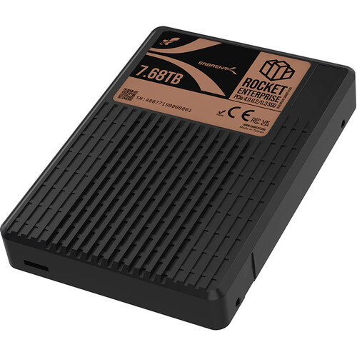 Sabrent 7.68TB Rocket Enterprise NVMe PCIe 4.0 U.2 Internal SSD