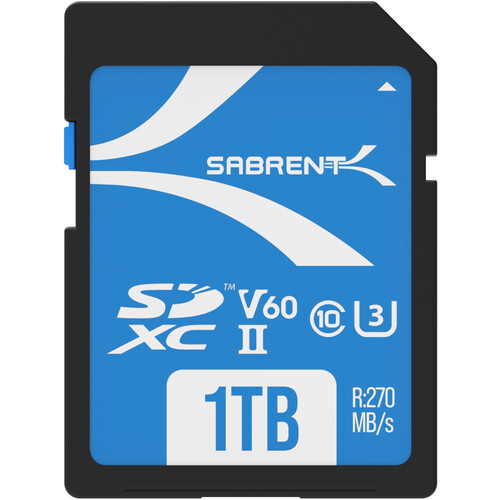Sabrent 1TB Rocket UHS-II SDXC Memory Card