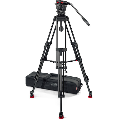 Sachtler ENG 75/2 D HD Aluminum Tripod System with FSB 6 MK II Fluid Head & Mid-Level Spreader