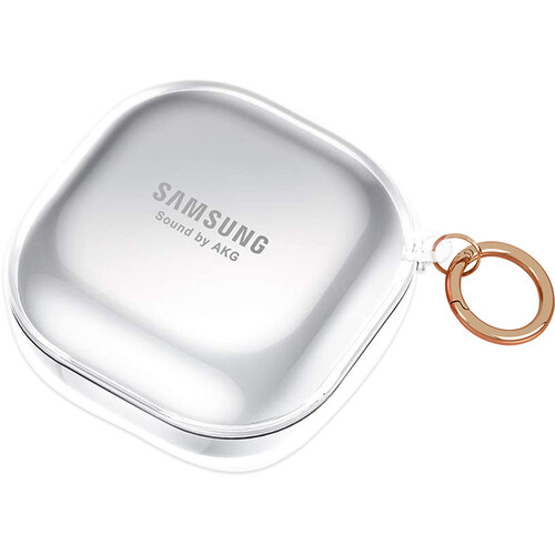 Sahara Case Hybrid Flex Case for Samsung Galaxy Buds Live Buds Pro or Buds2 Pro (Clear)