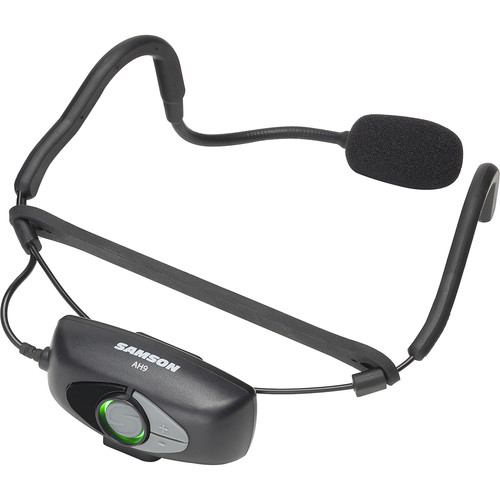 Samson AH9 Wireless Transmitter with Fitness Headset Microphone (D: 542 to 566 MHz)