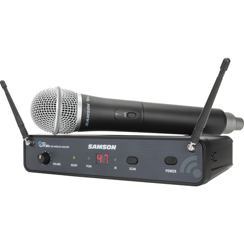 Samson Concert 88x Wireless Handheld Microphone System with Q7 Mic Capsule (K: 470 to 494 MHz)