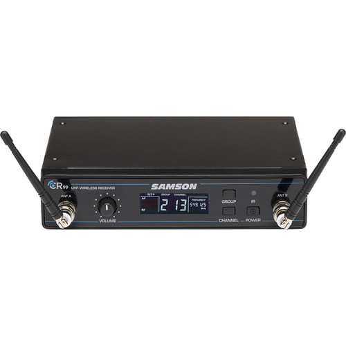 Samson CR99 Concert 99 Receiver without Adapter, D-Band 542-566 MHz