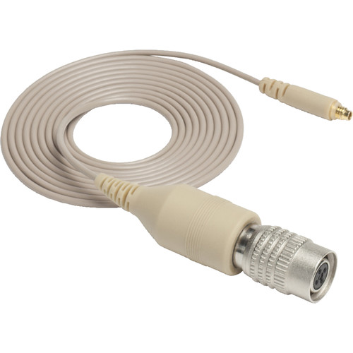 Samson SWZ0DC400SSK Replacement Cable for SE10 or SE50 Headset Microphones (Locking 4-Pin Hirose Connector Tan)