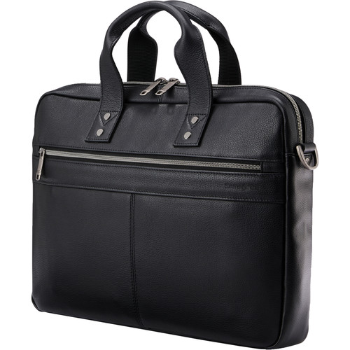 Samsonite Classic Leather Slim Brief (Bl