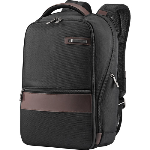 Samsonite Kombi Small Backpack (Black/Brown) 923131051 B&H
