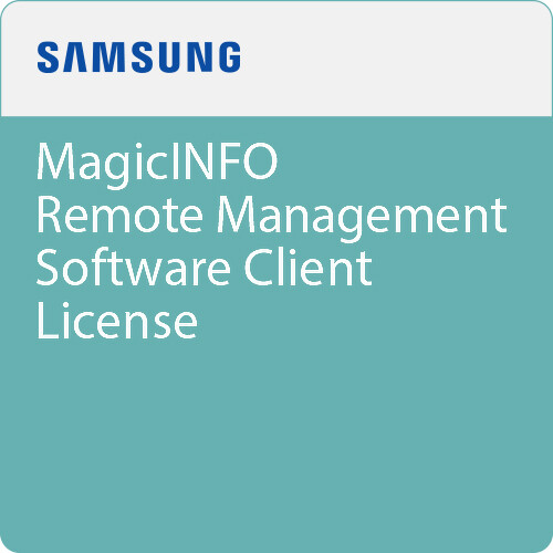 Samsung MagicInfo Remote Management Software Client License (Download)