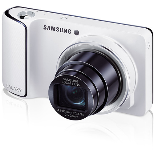 Samsung GC100 Galaxy Digital Camera EK-GC100ZWAATT B&H Photo