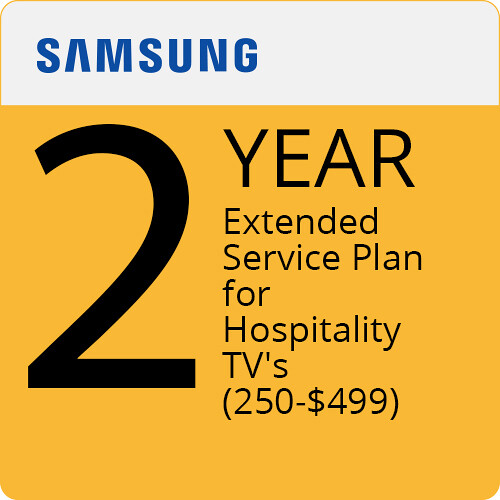 Samsung 2-Year ProCare Extended Service Plan with Onsite Repair for Hospitality TVs ($250.00-$499.99)