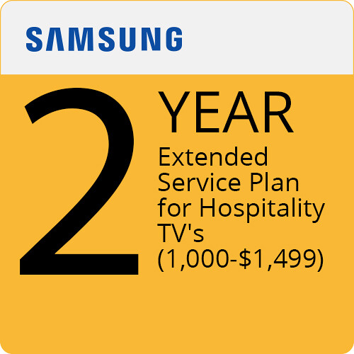 Samsung 2-Year ProCare Extended Service Plan with Onsite Repair for Hospitality TVs ($1000.00-$1499.99)