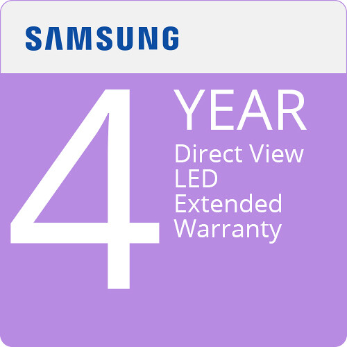 Samsung 4-Year Extended Warranty for Direct View LED Displays