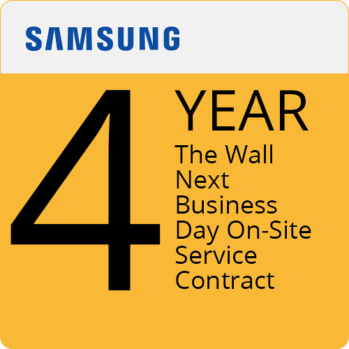 Samsung 4-Year Next Business Day On-Site Service for The Wall