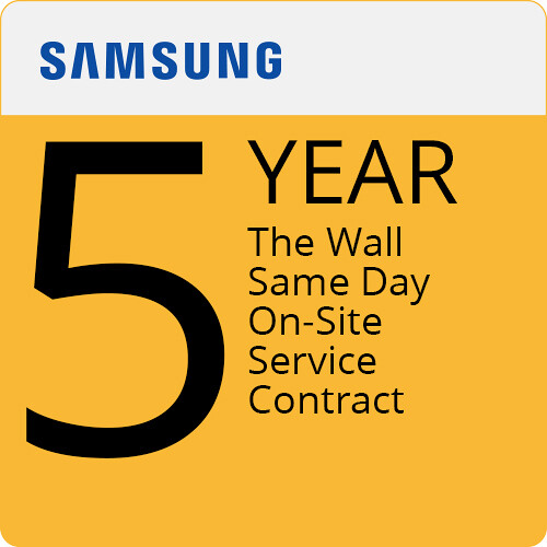 Samsung 5-Year Same Day On-Site Service for The Wall