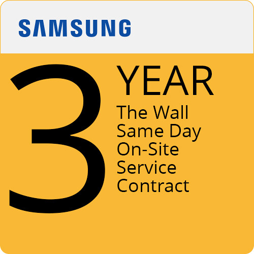 Samsung 3-Year Same Day On-Site Service for The Wall