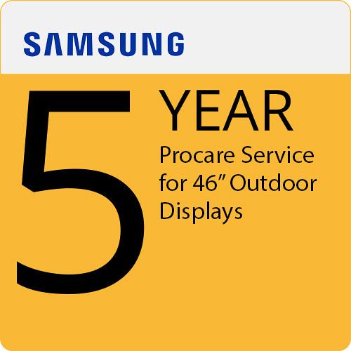 Samsung 5-Year Next Day Exchange with White Glove Service for 46