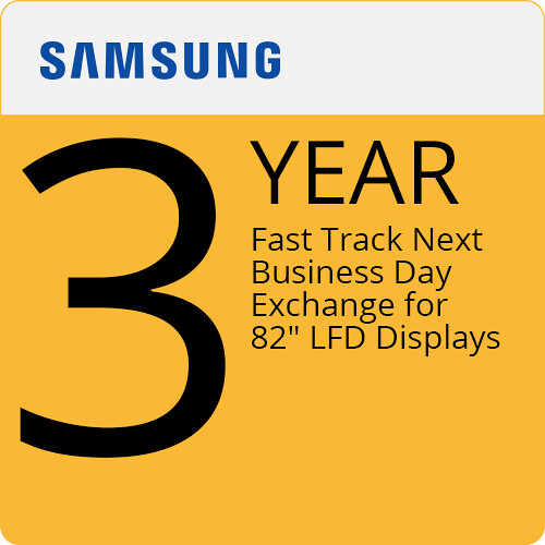 Samsung 3-Year Next Business Day Exchange for 82 to 85