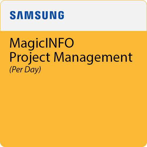 Samsung MagicINFO Project Management (per Day)