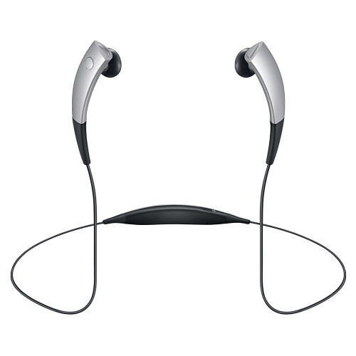 silver samsung earbuds