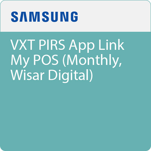 Samsung VXT PIRS Link My POS (Monthly Wisar Digital)